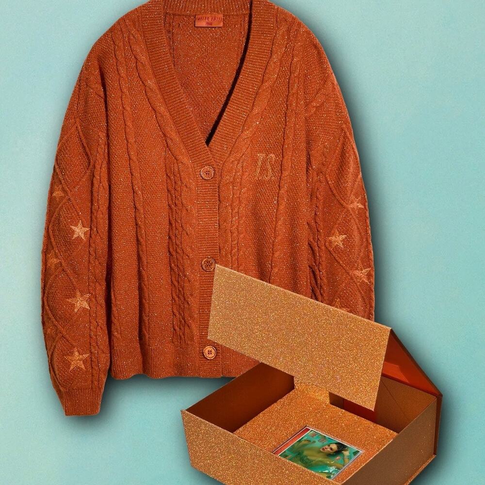 *AUTHENTIC* Taylor Swift - The Life of a Showgirl Cardigan Box Set - XL/2XL